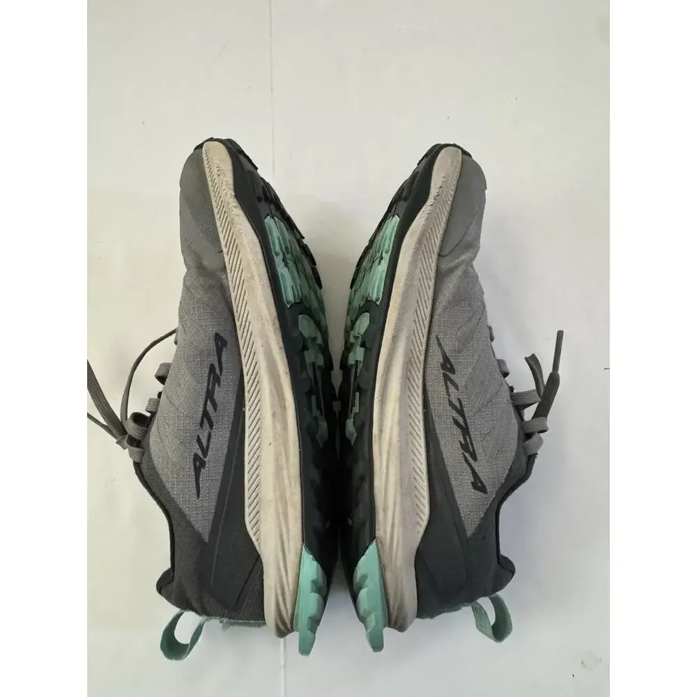 Altra Lone Peak 9 **FLAWS Womens Size 6 WIDE Trail Sneakers Gray Running Shoes